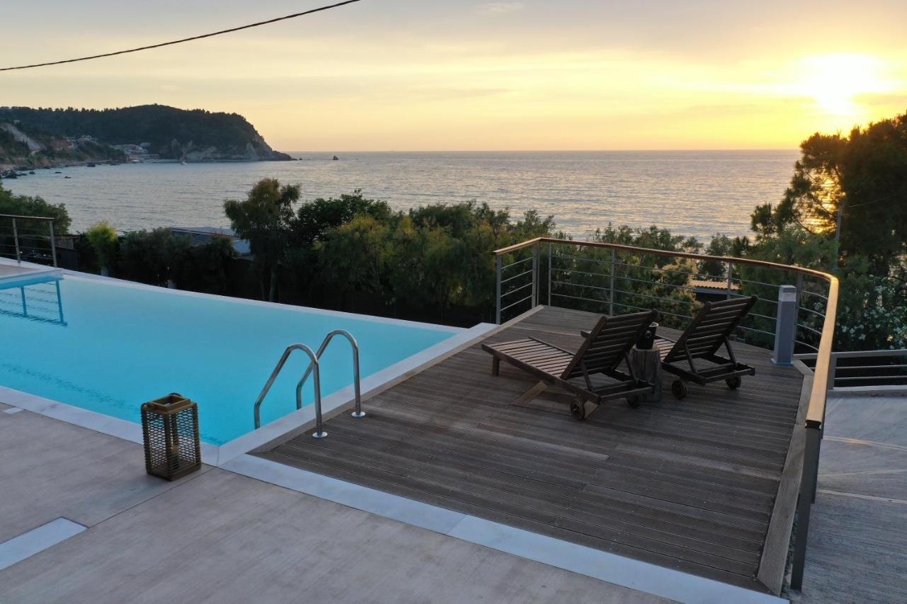 Capro - Milos Bay Villas Áyios Nikítas Zewnętrze zdjęcie