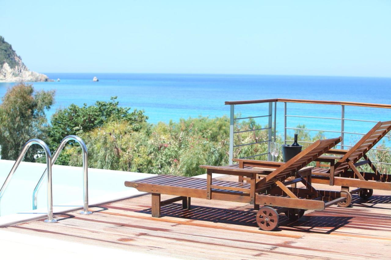 Capro - Milos Bay Villas Áyios Nikítas Zewnętrze zdjęcie