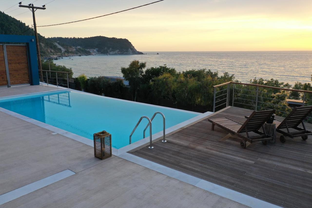 Capro - Milos Bay Villas Áyios Nikítas Zewnętrze zdjęcie